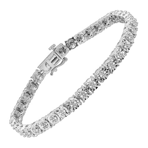 ebay tennis bracelet diamond